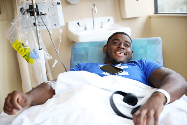 eine Immuntherapie gegen Melanom erhalten