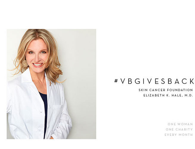 VB retribuye a la Fundación contra el Cáncer de Piel